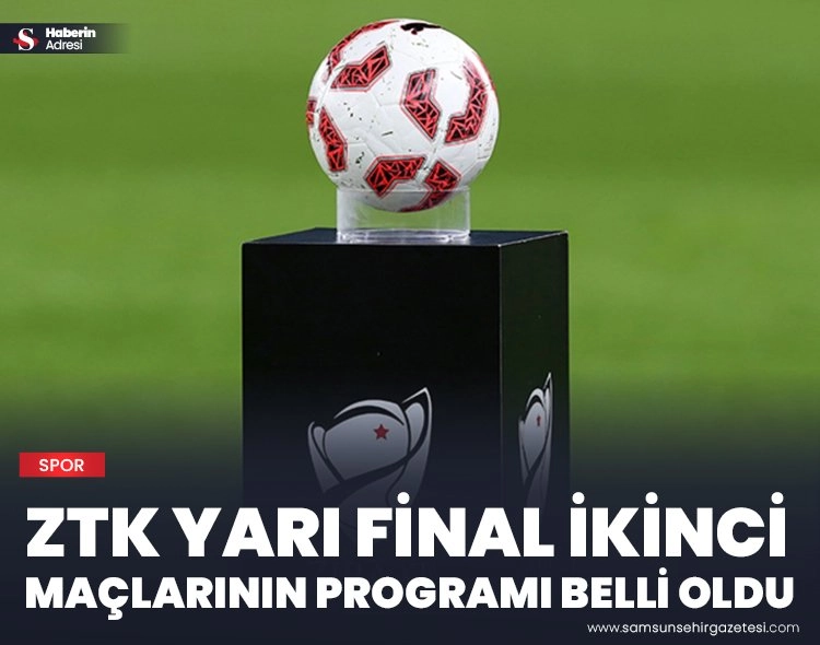 Ziraat Türkiye Kupası'nda yarı final ikinci maçlarının programı belli oldu Görseli