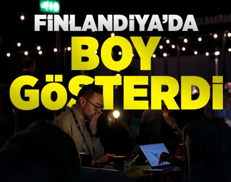 Finlandiya'da "boy gösterdi" Görseli