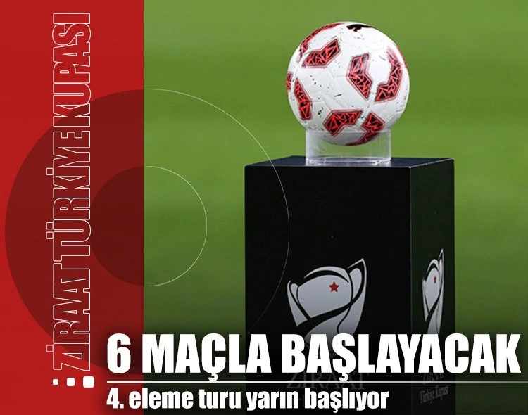 Ziraat Türkiye Kupası’nda 4. eleme turu yarın başlıyor Görseli