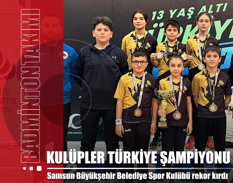 Büyükşehir, 2 haftada 2 kez kulüpler Türkiye şampiyonu oldu Görseli