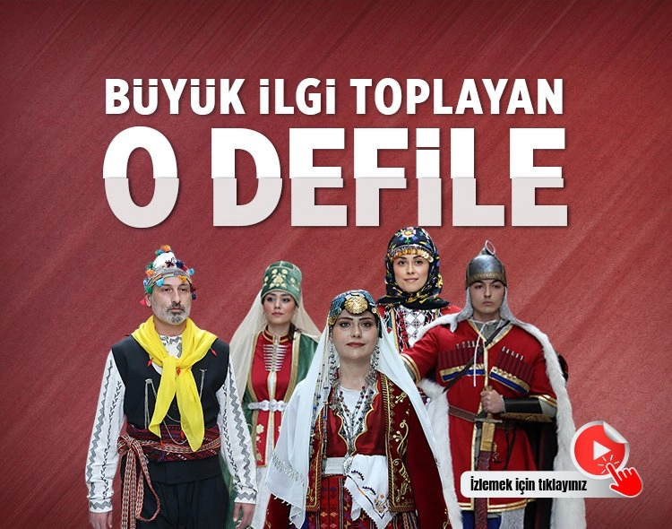 "Samsun'da Anadolu Mozaiği" defilesi düzenlendi Görseli