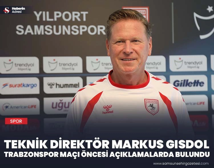 Teknik Direktör Markus Gisdol, Trabzonspor maçı öncesi açıklamalarda bulundu Görseli
