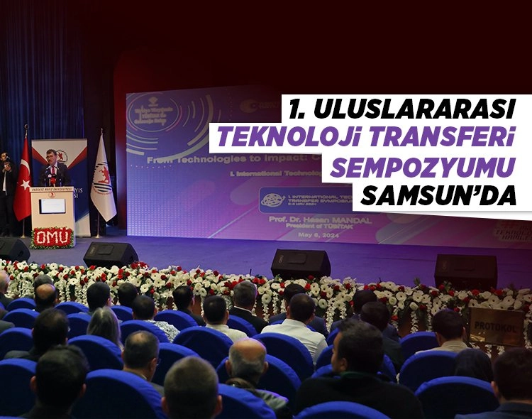 1.Uluslararası Teknoloji Transferi Sempozyumu Samsun'da başladı Görseli